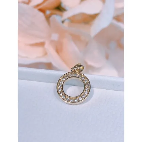 [ 현대백화점 ]미니골드 14K 루비아 커플팬던트 PETC4004