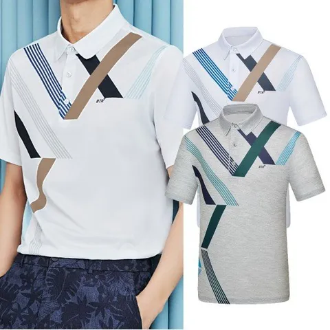 비티알 BTR 남성 골프웨어 여름 반팔 흡습속건 카라 티셔츠