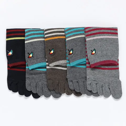 아놀드파마 여성 캐주얼 장목 발가락 양말 5족 AP6075