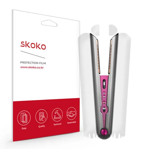 스코코 다이슨 코랄 스타일 스트레이트너 보호필름