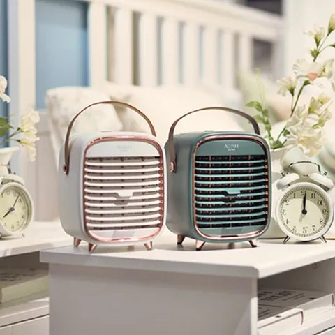 루루아 윈디 미니냉풍기 휴대용 에어컨 에어쿨러 얼음선풍기