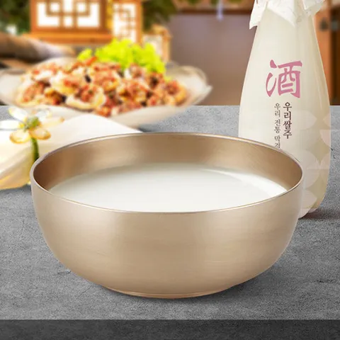 막걸리잔 대 전통주잔 유기술잔 집들이선물 전통다기