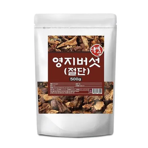 [엄마애손] 국내산 영지버섯 파쇄 절단 건재 500g