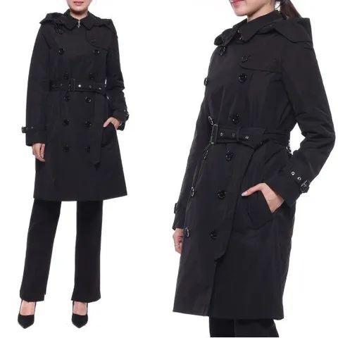 [버버리] 22FW여성트렌치코트 (8033520_BLACK_22F)