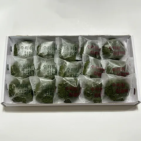 수리취떡 혼합 750g 인절미8개+찹쌀떡7개