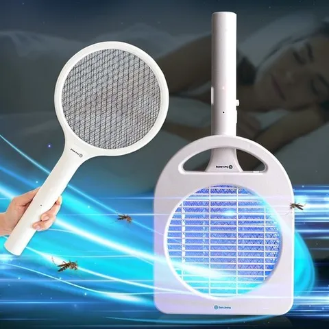 2in1 충전식전기모기채 충전식전기파리채 모기채 파리채