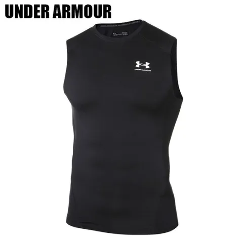 [언더아머] 남성 히트기어 아머 컴프레션 민소매 1361522-001