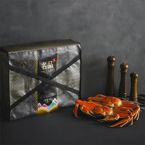 [물맛남] 살이 꽉 찬 러시아대게 선물세트 3kg(2-3미/자숙/부직포포장)
