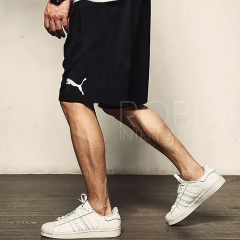 푸마 팀 라이즈 트레이닝 쇼트 팬츠 반바지 블랙