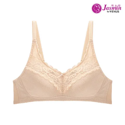 자스민by비너스 JBR1265 인견 레이스 노와이어브라 (80A~95C)