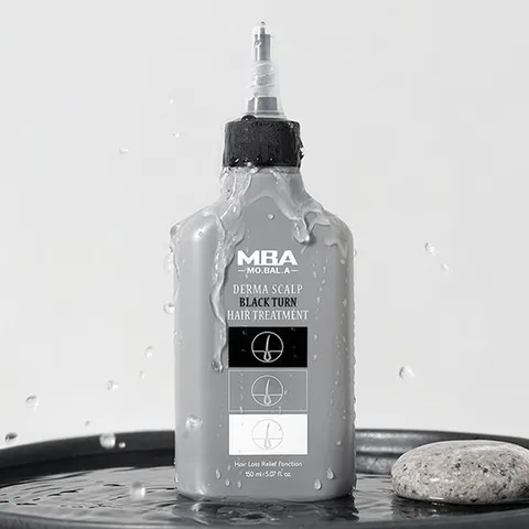 MBA 새치개선 모발아 더마 스칼프 블랙턴 헤어 트리트먼트 150ml