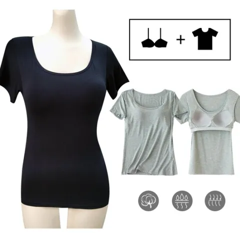 노브라티 캡내장 브라티 브라탑 티셔츠 슬리브리스 여자기능성반