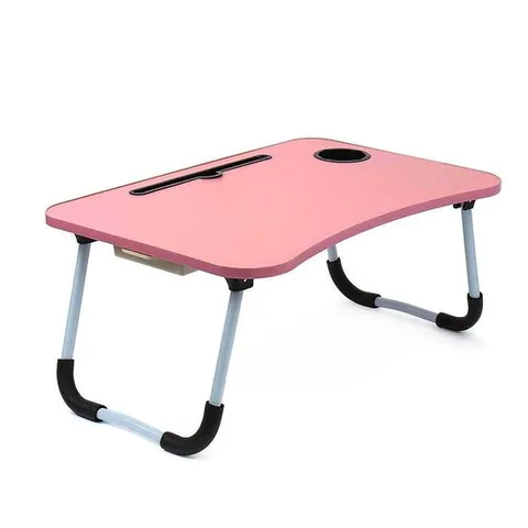 좌식책상 노트북 독서 스탠다드 접이식 테이블D 4핑크