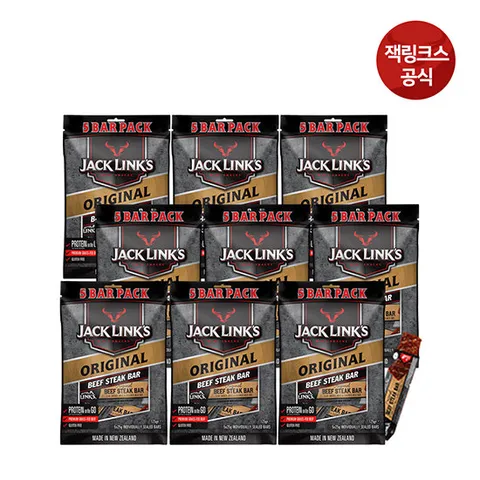 잭링크스 스테이크바25gX5개X9팩(45개)육포