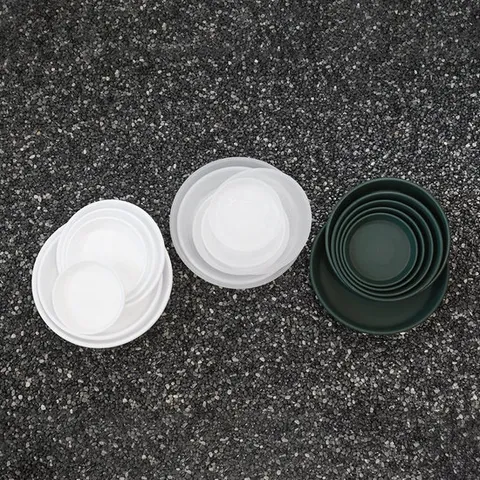 차이 슬릿화분 받침대 4호 플라스틱 동그라미 화분 받침 물받침