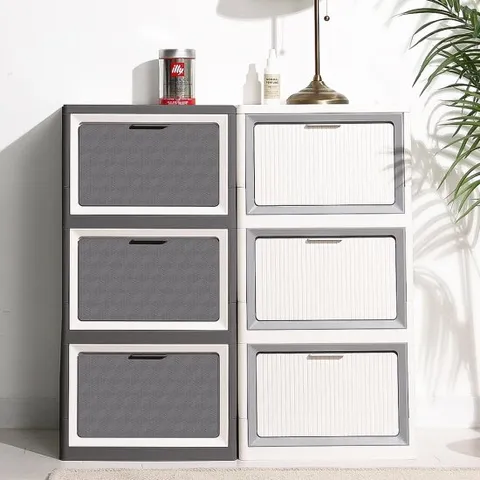 올리빙 올리 폴드 수납 서랍장 400 3단