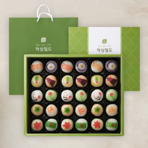 [작심밀도]다과한상 화과자세트 2호 / 30입