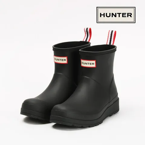 [정가189,000]헌터 레인부츠 플레이숏 여성 장화 WFS2020RMA-BLK