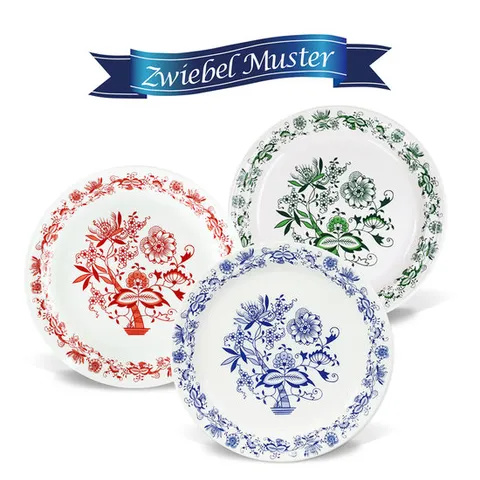 쯔비벨무스터 3way 접시 3p 세트