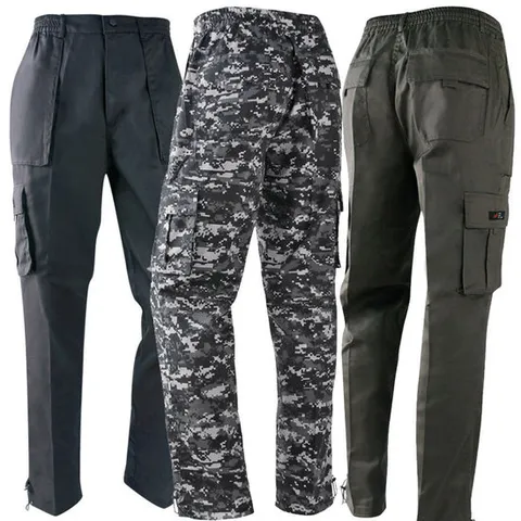 2장세트 제이케이 면 건빵팬츠 국방 밀리터리 여름 남성 작업복 등산복 냉감 건빵 주머니 바지 현장복