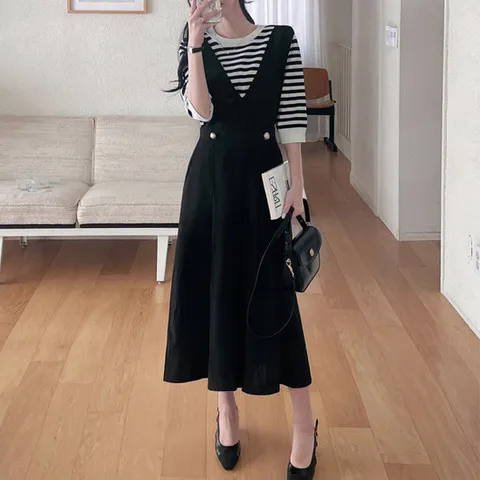 [마이더스비] 수쁘 골드버튼 점프수트