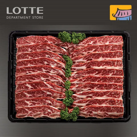 [ 롯데백화점 ]수입 LA갈비세트 2kg