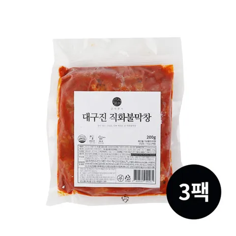근사한끼 대구진 직화불막창 200g 3팩