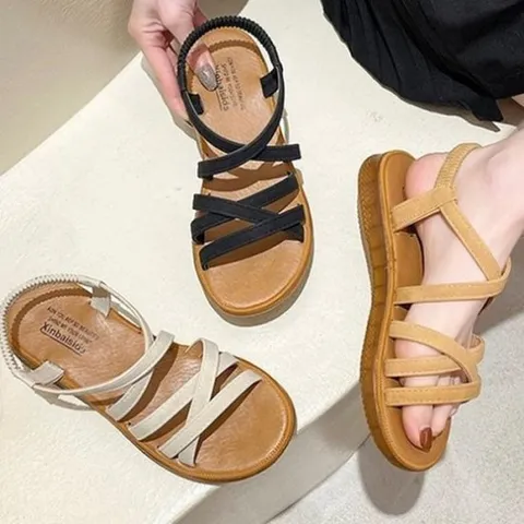 [슈썸][슈썸] 뒷밴딩 3컬러 발편한 데일리 스트랩샌들 S9119 (83
