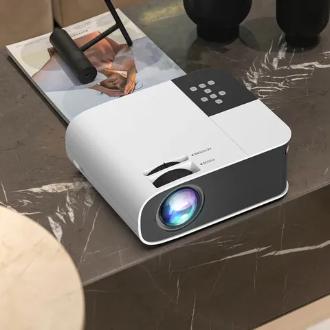 애니빔 ALP-500 미니 빔 프로젝터 프로젝트 가정용 캠핑용