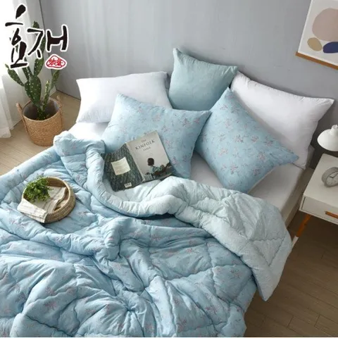 드노 소프트필 국내산 차렵이불 베개세트(S) by효재
