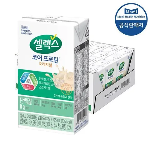 [셀렉스]셀렉스 프로틴 음료 오리지널(TBA) 125ml 24입 (1박스)