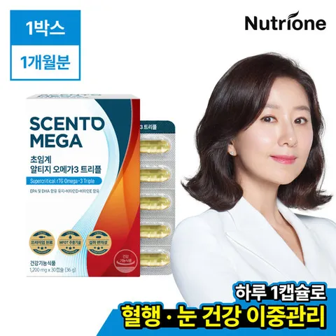 [뉴트리원]센토메가 알티지 오메가3 트리플 1박스(1개월분)