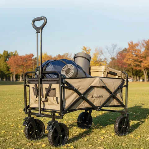 이고진 가보리 캠핑웨건 스탠다드 접이식 폴딩카트 롱바디 수레