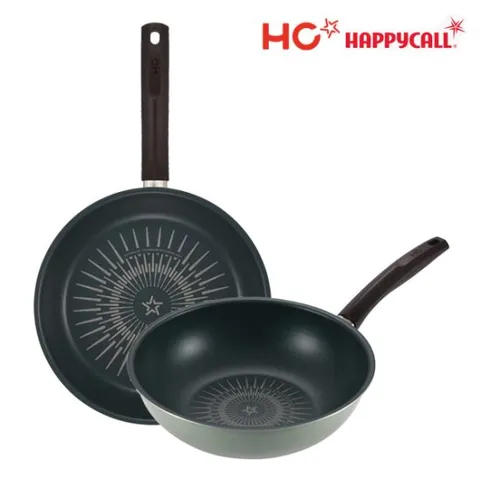 [HC해피콜] 버던트 티타늄 IH 프라이팬 2종C (28후,28궁)