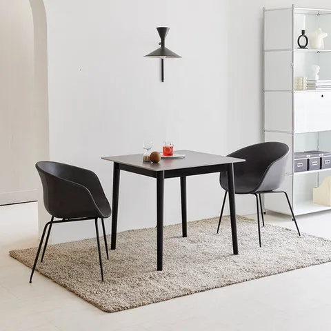 베스트리빙 스칸디 머핀 12T 포세린 세라믹 2인(800) 식탁세트/의자 2개