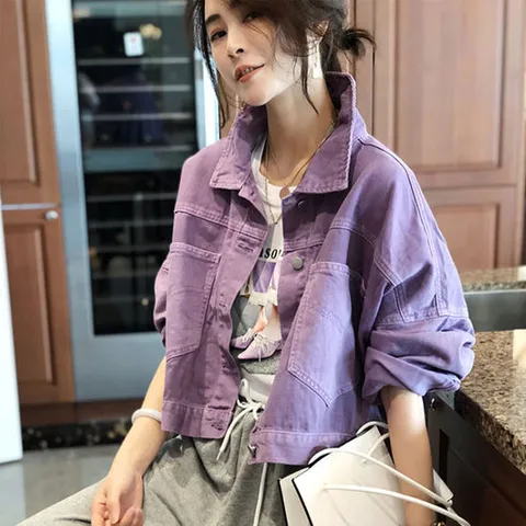 [드레스허그] 베스트 컬러 데님 자켓