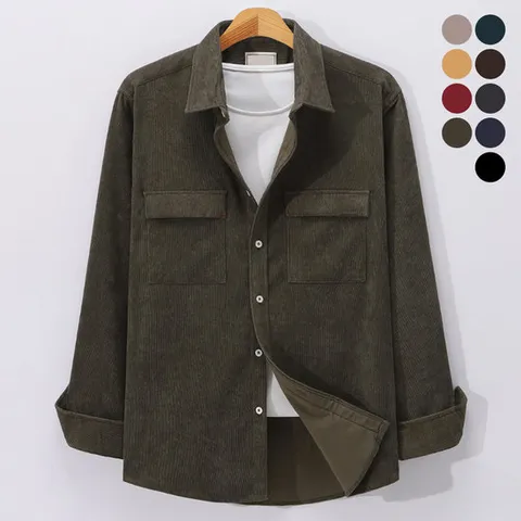 [후앙스] 오버핏 코듀로이 골덴 셔츠 남방 CKST3622