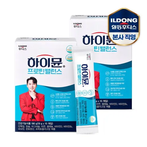 일동후디스 하이뮨 프로틴 밸런스 스틱(19g*10포) 2박스