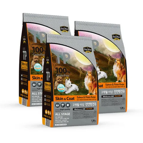 데이스포 테라픽 스킨앤코트 1.36kg x 3개