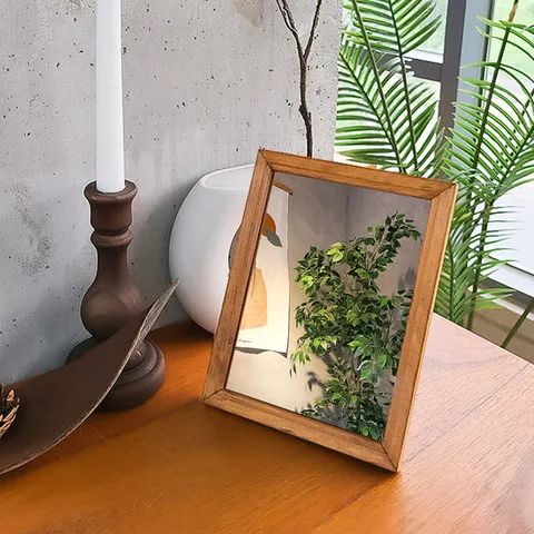 파인원목 탁상거울 화장대 사무실 책상 거울