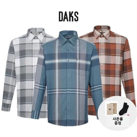 [ 롯데백화점 ][닥스(셔츠)]가성비 좋은 선물용 남성셔츠 20-4 DLW3SHCL114-E1