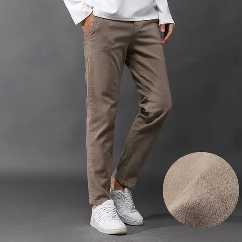 [후앙스] 남자 양기모 히든밴딩 면워싱 스판 팬츠 FICP1483