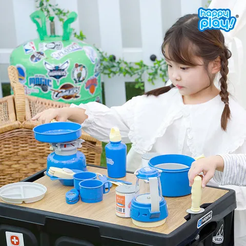 해피플레이 유아 키즈 역할놀이 장난감 리얼 캠핑놀이 2종