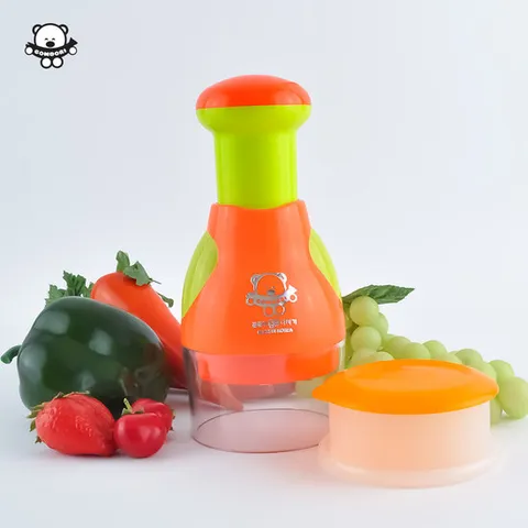 곰돌이 통통 다지기 대용량/만능/야채/마늘/이유식