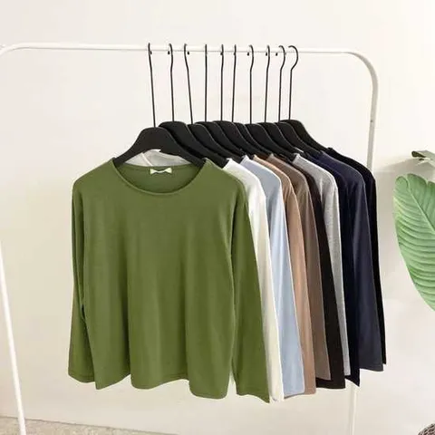 허니제이 / 데스라 속기모 스판 베이직핏 티셔츠(10color)