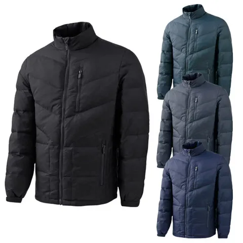 H2 오리털 덕다운 패딩점퍼 경량 집업 겨울 파카