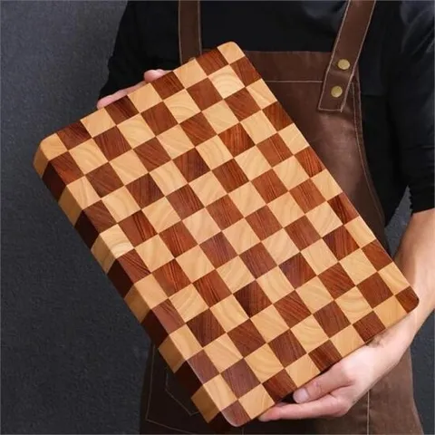 [마물샵] 그레인 원목 나무 치즈 플레이팅 도마 중형