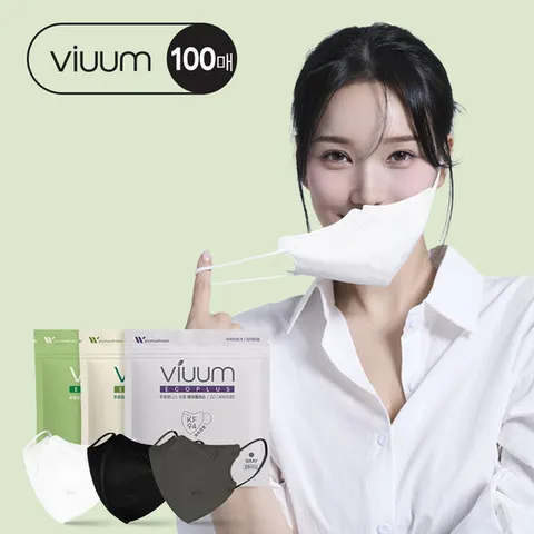 [비움]KF94 에코플러스 새부리형마스크 이가은마스크 100매