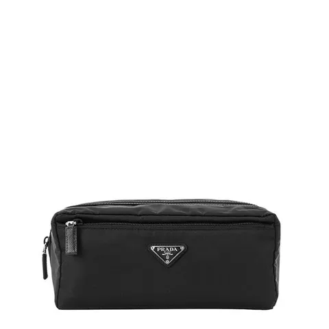 [프라다]22SS 2NA029 2DMH F0002 블랙 나일론 삼각로고 파우치
