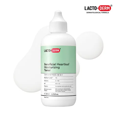 락토덤 피부에 유익한 어성초 수분 토너 200ml